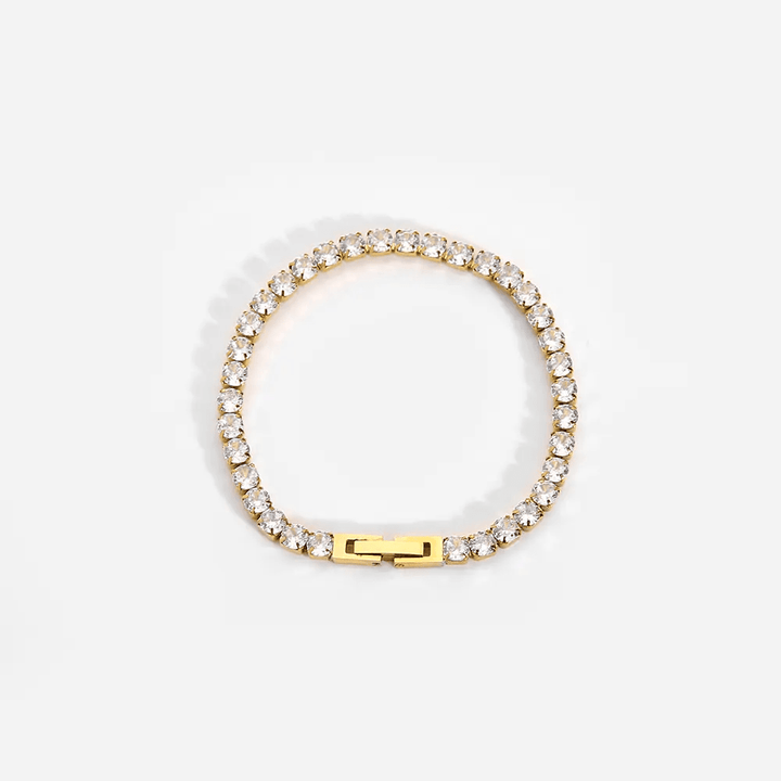 Bracelete De Zirconia Feminino